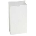 Bagcraft White Paper Wax Bag, 7 1/8 x 4 3/8 x 13-11/16 inch -- 1000 per case