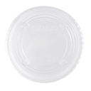 Solo Ultra Clear PET No Straw Slot Lid for 4 Ounce Souffle Cup -- 2500 per case
