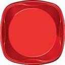 Solo Squared Plastic Plate, 10 inch -- 180 per case