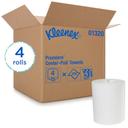 Kleenex Premiere White Perforated Center-Pull Paper Towel, 8 x 15 inch -- 1000 per case