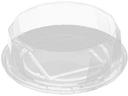 Polar Pak Round Clear Base/Dome Combo Cake Container, 9 x 3.5 inch -- 100 per case