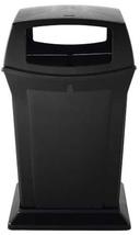 Rubbermaid Ranger Classic Black Trash Can, 19.5 x 19.5 x 27.63 inch