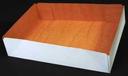 Southern Champion Tray White Paper Board Donut Bakery Box, 13.5 x 9.5 x 3 inch -- 250 per case
