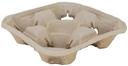 SCT Molded Fiber 4 Cup Drink Carrier, 8 to 32 Ounce -- 300 per case