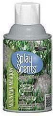 Chase Champion Sprayon SprayScents Mountain Meadow Metered Air Freshener, 7 Ounce Aerosol -- 12 per case.