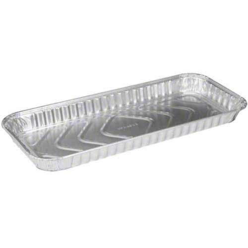 HFA Aluminum Oblong Danish Container, 12.375 x 5.375 x 1 inch -- 250 per case
