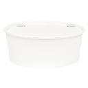 Inno-Pak SBS White Paper SBS Paper Bucket Insert Lid for 54/85 Ounce Bucket -- 200 per case