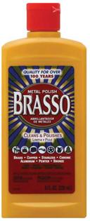 Brasso Multi Purpose Metal Polish, 8 Ounce -- 8 per case