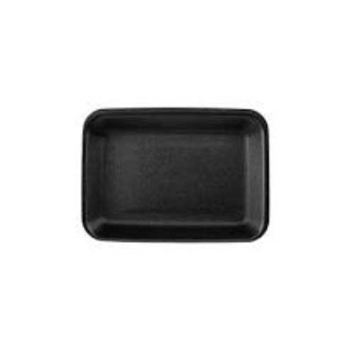 Dolco Packaging Black Expanded Polystyrene Foam Meat Tray -- 500 per case