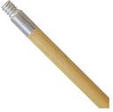 Prime Source 15/16 inch Metal TIP Thread Wood Broom / Brush Handle, 60 inch Length