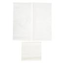 Right Choice White Paper 1 Ply 1/4 Fold Beverage Napkin, 9 x 9 inch -- 4000 per case.