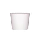 Karat White Double Poly Paper Food Container, 32 Ounce -- 600 per case.