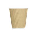 Karat Kraft Ripple Paper Hot Cup, 10 Ounce -- 500 per case.