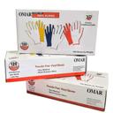 Omar Clear X Large Powder Free Industrial Dispenser Vinyl Gloves -- 1000 per case