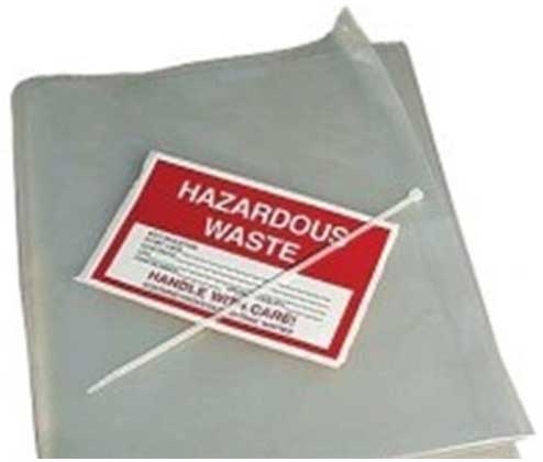 Abzorbit Disposal Bag with Ties and Label -- 100 per case