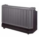 Cambro Cambars 730 Standard Style Black with Granite Gray Large Portable Beverage Bar, 72 3/4 x 26 x 48 inch