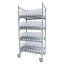 Cambro Camshelving Premium Speckled Gray Plate Cover Drying and Storage Rack, 24 x 36 x 75 inch