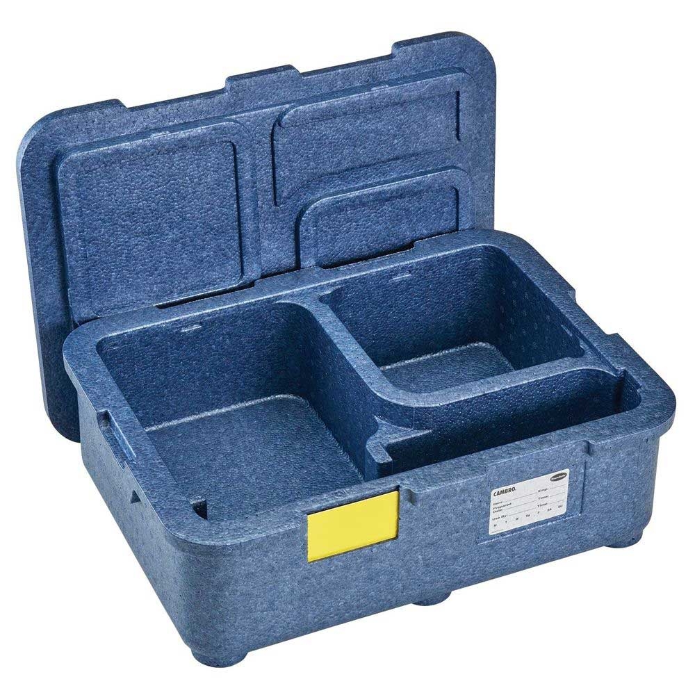 Cambro 4 Compartment Cam GoBox Cold Blue Meal Delivery Box, 48 x 35 x 16,7 cm