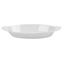 White GET Enterprises inc Melamine Oval Side Dish, 10 Ounce -- 24 per case.