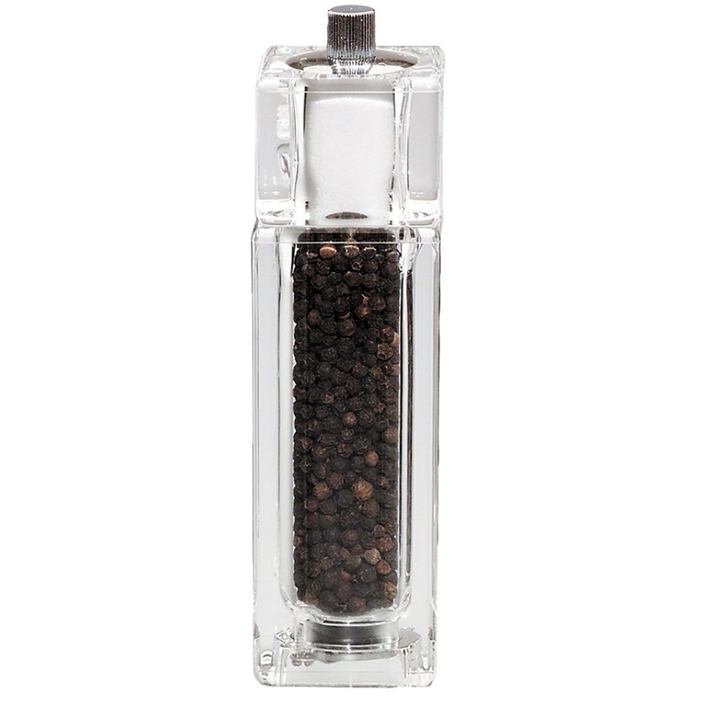 Chef Specialties Gem Pepper Mill and Salt Shaker Combo, 6.5 inch.