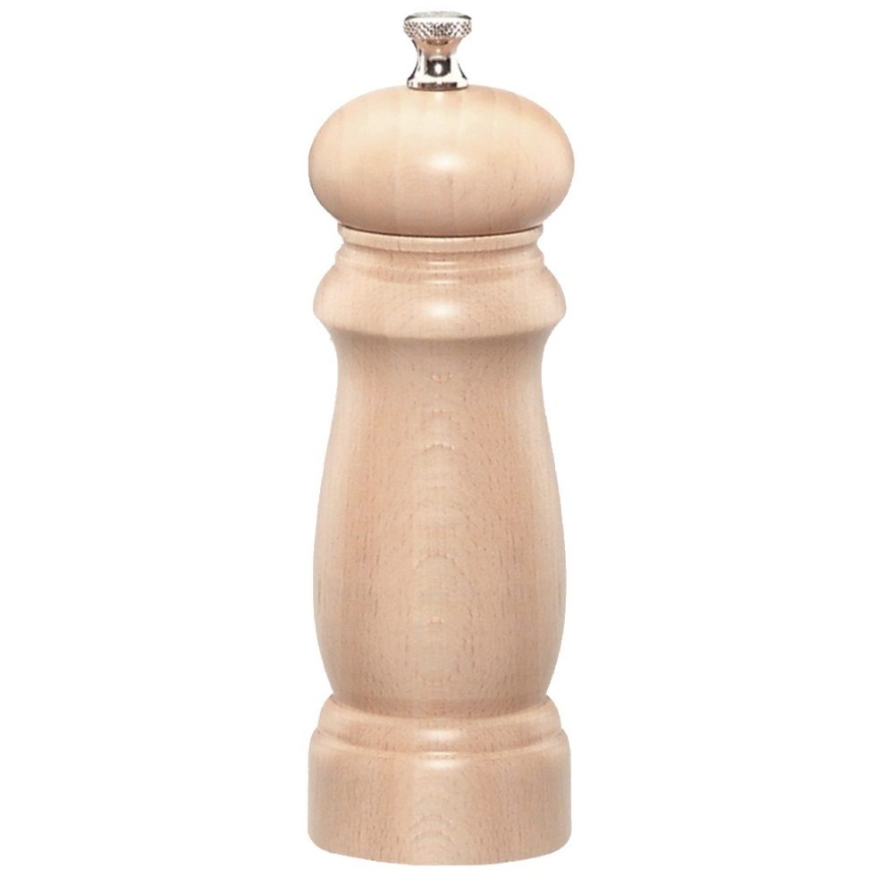Chef Specialties Salem Natural Maple Pepper Mill, 6 inch.