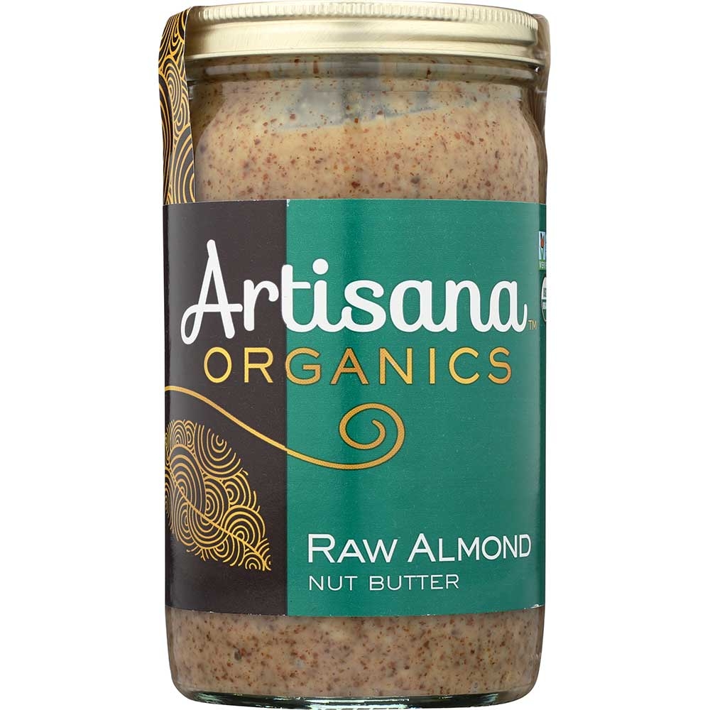 Artisana Organic Raw Almond Butter, 14 Ounce -- 6 per case.