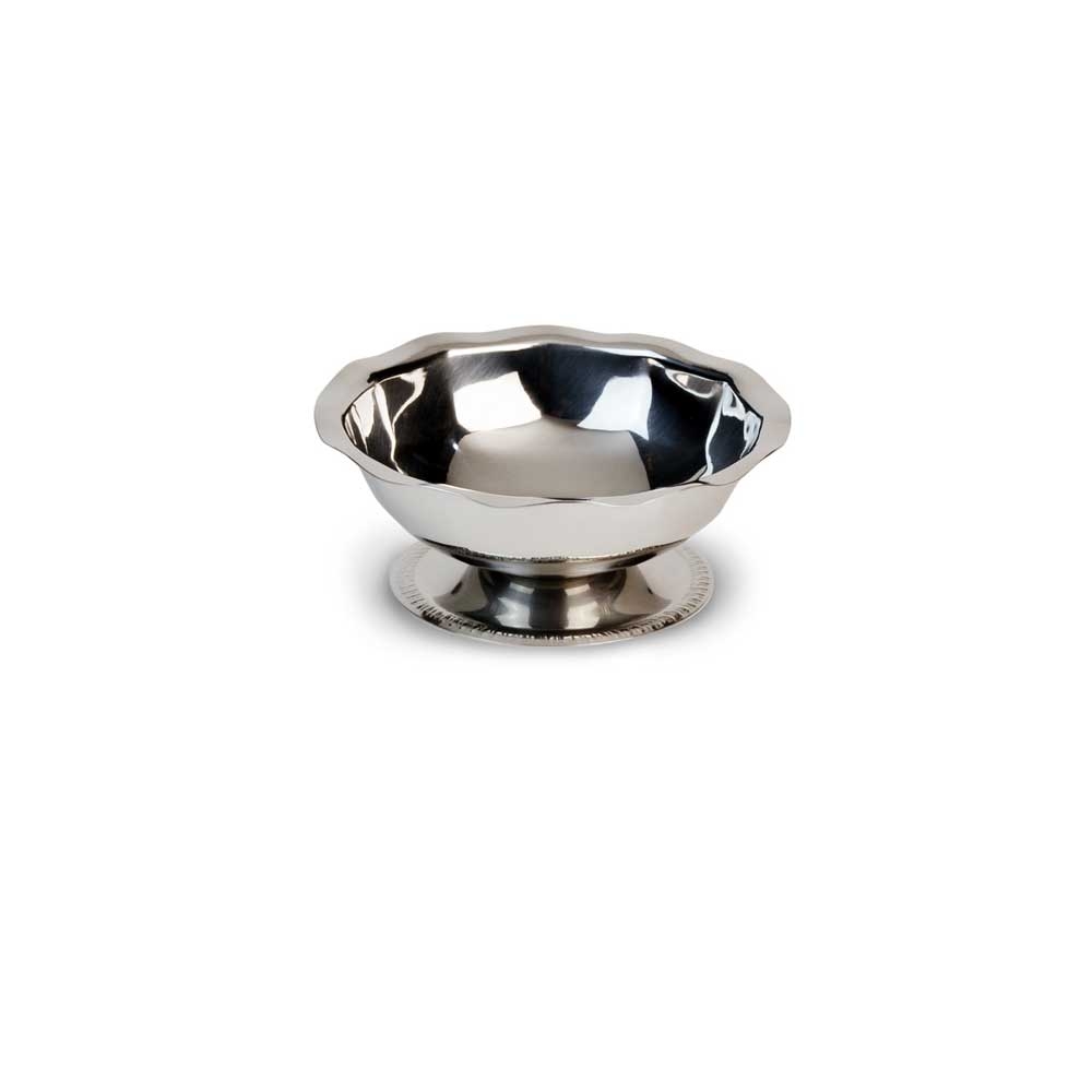 Sherbet Dish,Paneled, Stainless Steel , 5 Ounce -- 12 Per Case