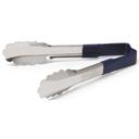 Vollrath One Piece Color Coded Kool Touch Blue Utility Tong, 6 inch -- 12 per case.