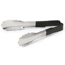 Vollrath One Piece Color Coded Kool Touch Black Utility Tong, 6 inch -- 12 per case.