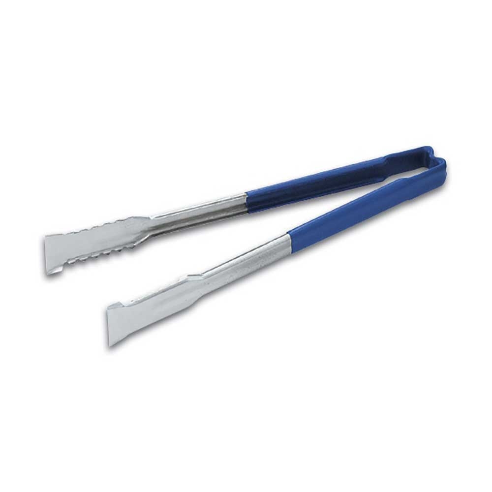 Vollrath VersaGrip One-Piece Color-Coded Kool-Touch Blue Tong, 12 x 12 inch -- 12 per case.