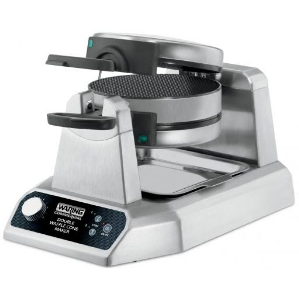 Waring Commercial Heavy Duty Double Vertical Waffle Cone Maker, 120 Volts.