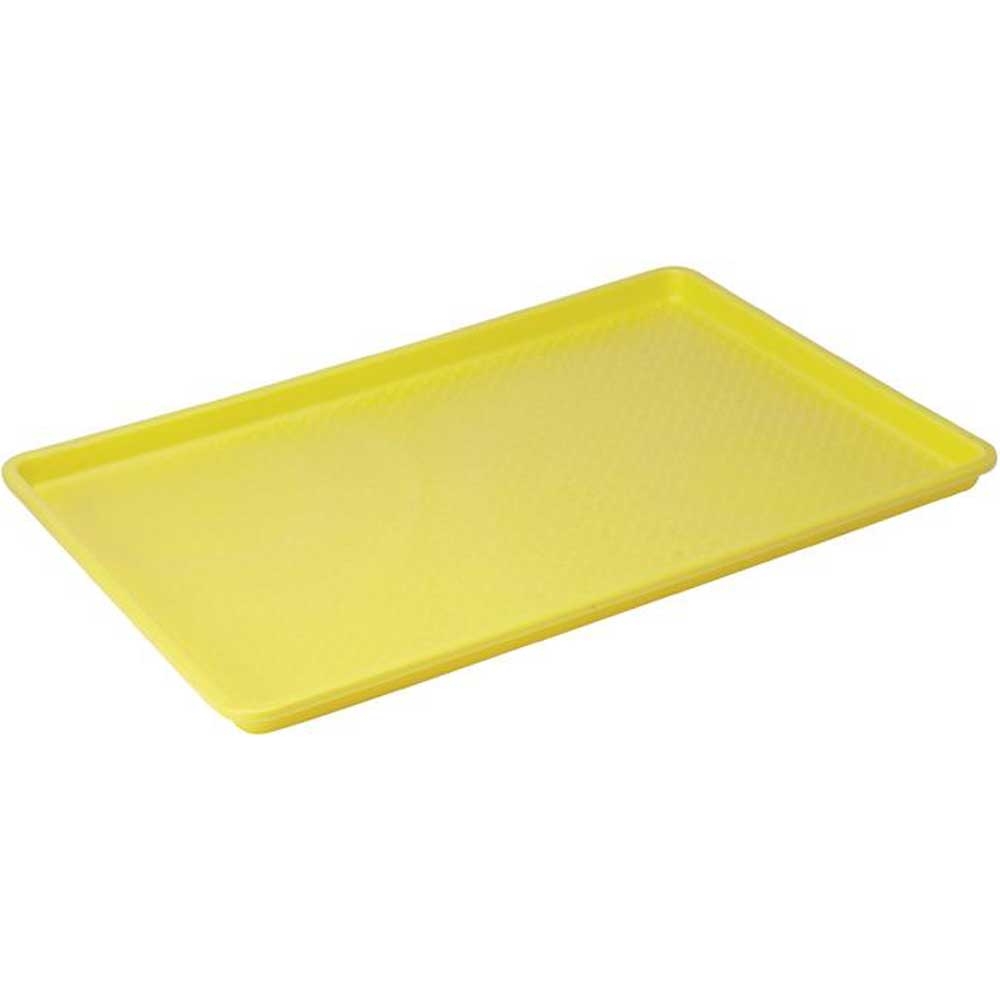 Winco Plastic Yellow Sheet Tray, 18 x 26 inch -- 12 per case.