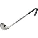 Winco Prime Stainless Steel One Piece Ladle with Black Handle, 2 Ounce -- 12 per case.