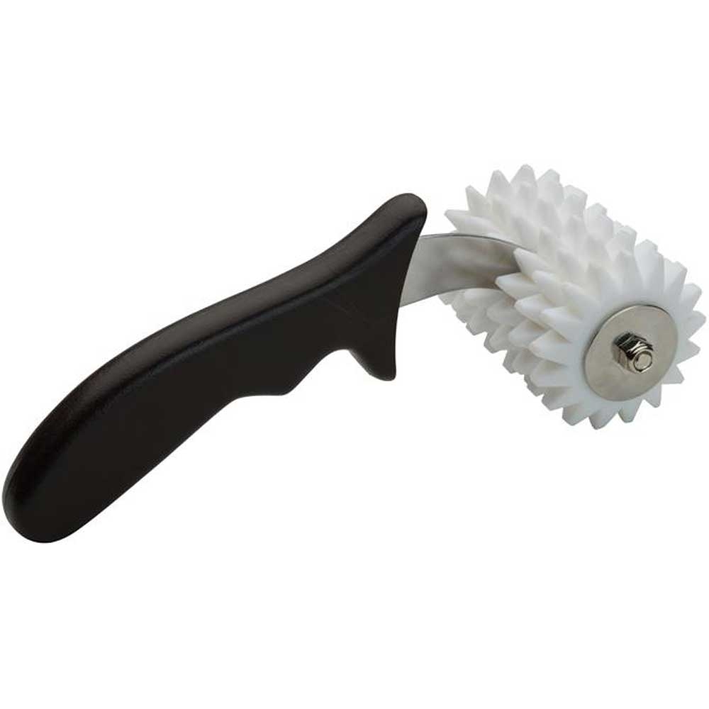 Winco Dough Roller Docker with Plastic Molded Ergonomic Handle -- 12 per case.