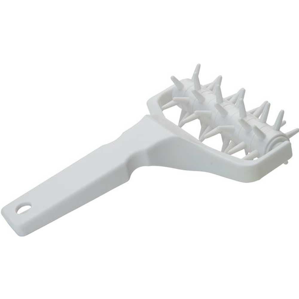 Winco Dough Roller Docker with Plastic Handle -- 12 per case.