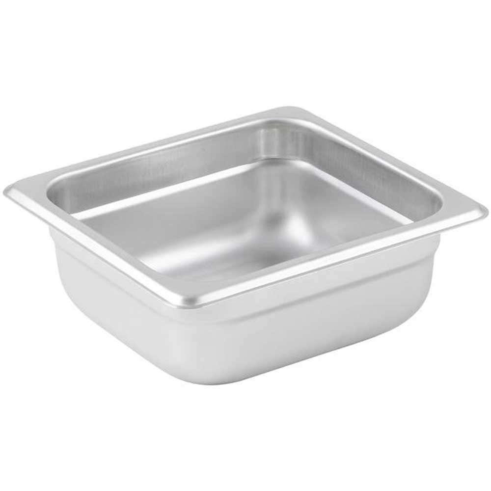 Winco Stainless Steel 1/6 Anti Jam Steam Pan, 2 1/2 inch -- 12 per case.