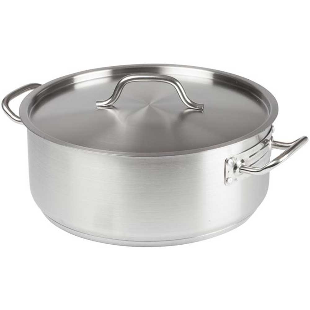 Winco Stainless Steel Brazier, 10 Quart -- 2 per case.