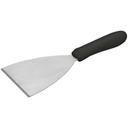 Winco Black Polypropylene Handle Scraper, 4 7/8 x 4 inch Blade -- 12 per case.