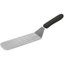 Winco Perforated Flexible Offset Turner with Black Polypropylene Handle, 8 1/4 x 2 7/8 inch Blade -- 12 per case.