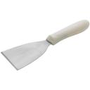 Winco White Polypropylene Handle Scraper, 4 1/2 x 3 1/8 inch Blade -- 12 per case.