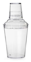 GET Enterprises inc Styrene Acrylonitrile 3 Piece Shaker Set, 17.5 Ounce -- 24 per case.