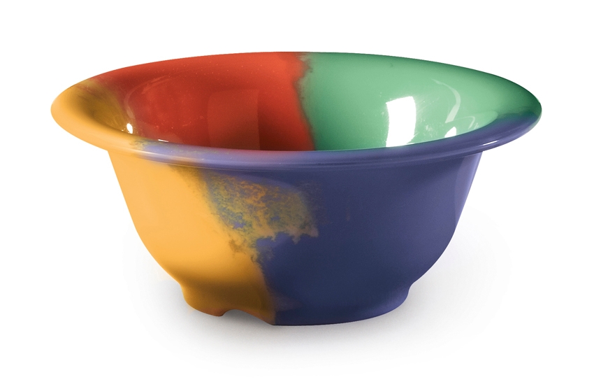 GET Enterprises inc Diamond Celebration Melamine Bowl, 10 Ounce -- 48 per case.