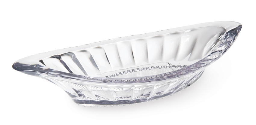 GET Enterprises inc Dessert Time Styrene Acrylonitrile Clear Banana Split, 8 Ounce -- 24 per case.