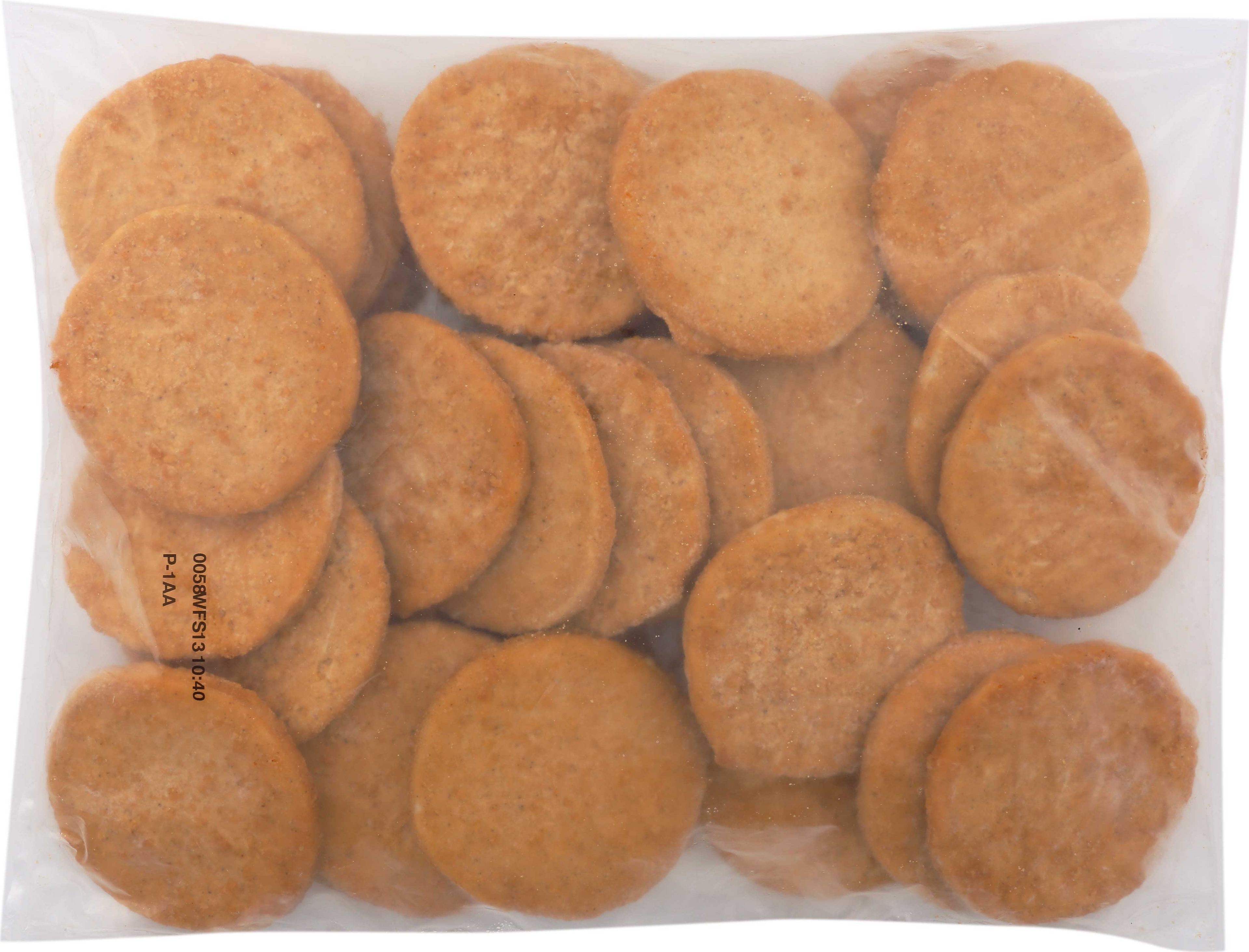 Tyson Homestyle Chicken Patty, 3.1 Ounce -- 52 per case.