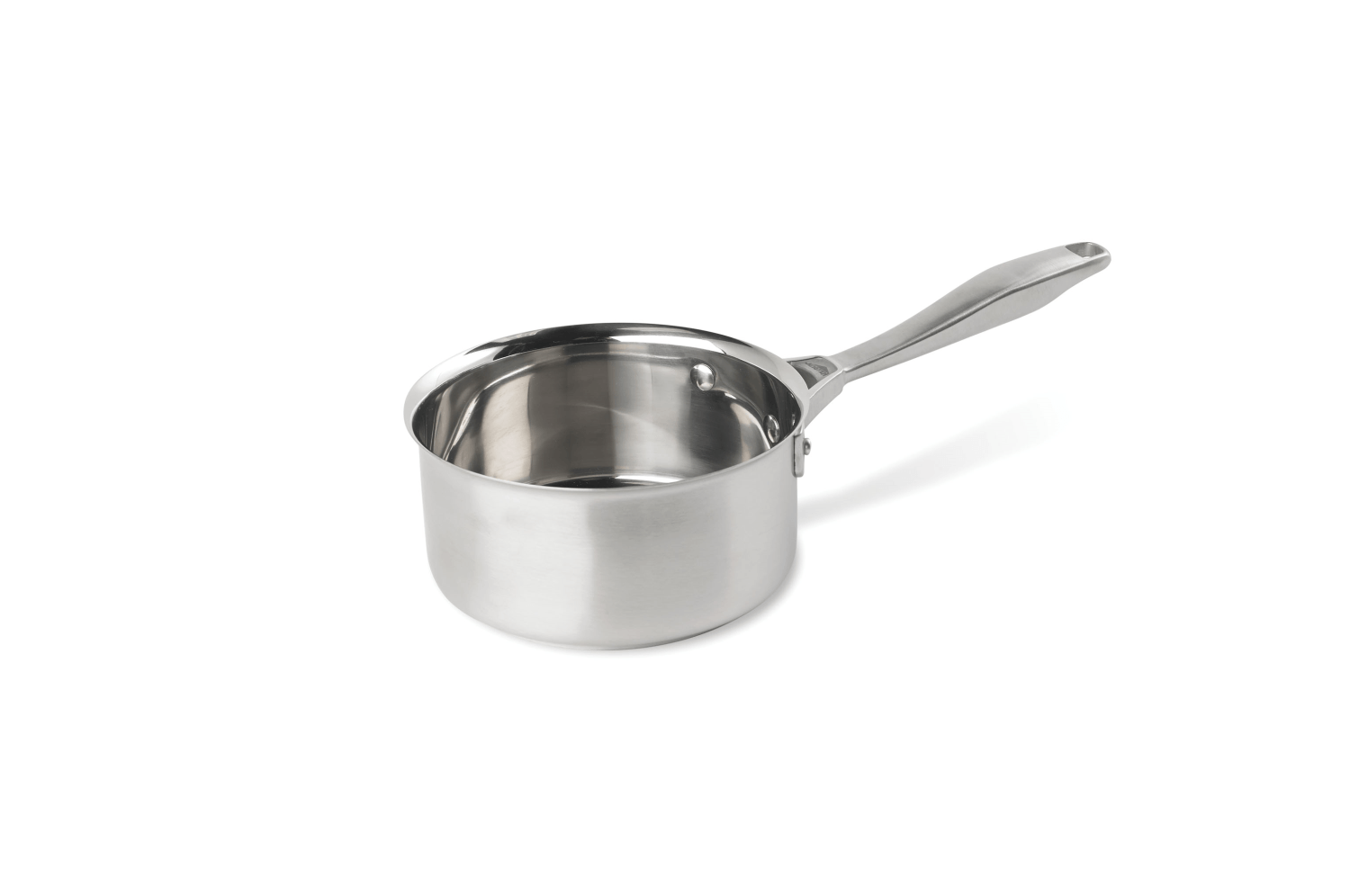 Intrigue Stainless Steel Sauce Pans, Heavy-Duty 18-8Stainless Steel, Mirror Finish, Capacity 2 1/4 qt. ,Gauge 18