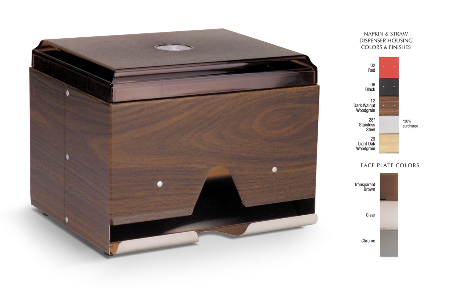 Traex Straw Boss Wrapped Straw Dispenser, Stainless Steel.