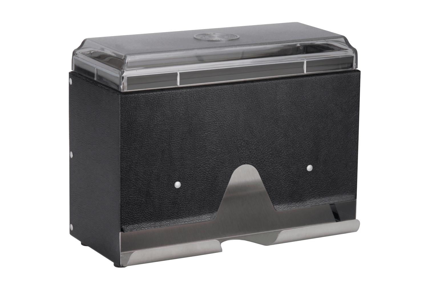 Traex Straw Boss Wrapped Straw Dispenser, Black.