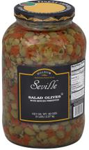 Seville Salad Olive, 1 Gallon -- 4 per case.
