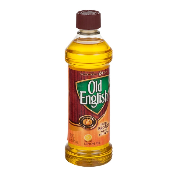 Frenchs Reckitt Benckiser Old English Furniture Polish Lemon Oil, 16 Ounce Bottle -- 6 per case.