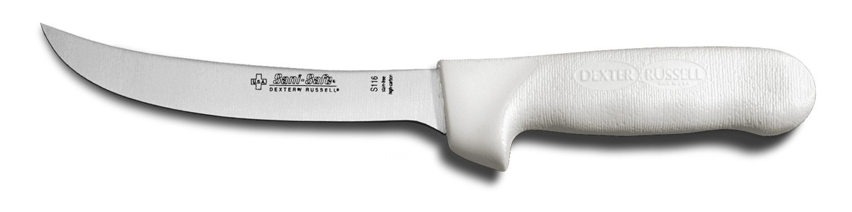Dexter Russell Sani Safe Stiff Boning Knife, 6 inch -- 6 per case.